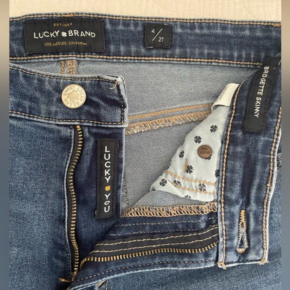 Women’s Lucky Brand Bridgette Skinny 4/27 - Picture 1 of 7